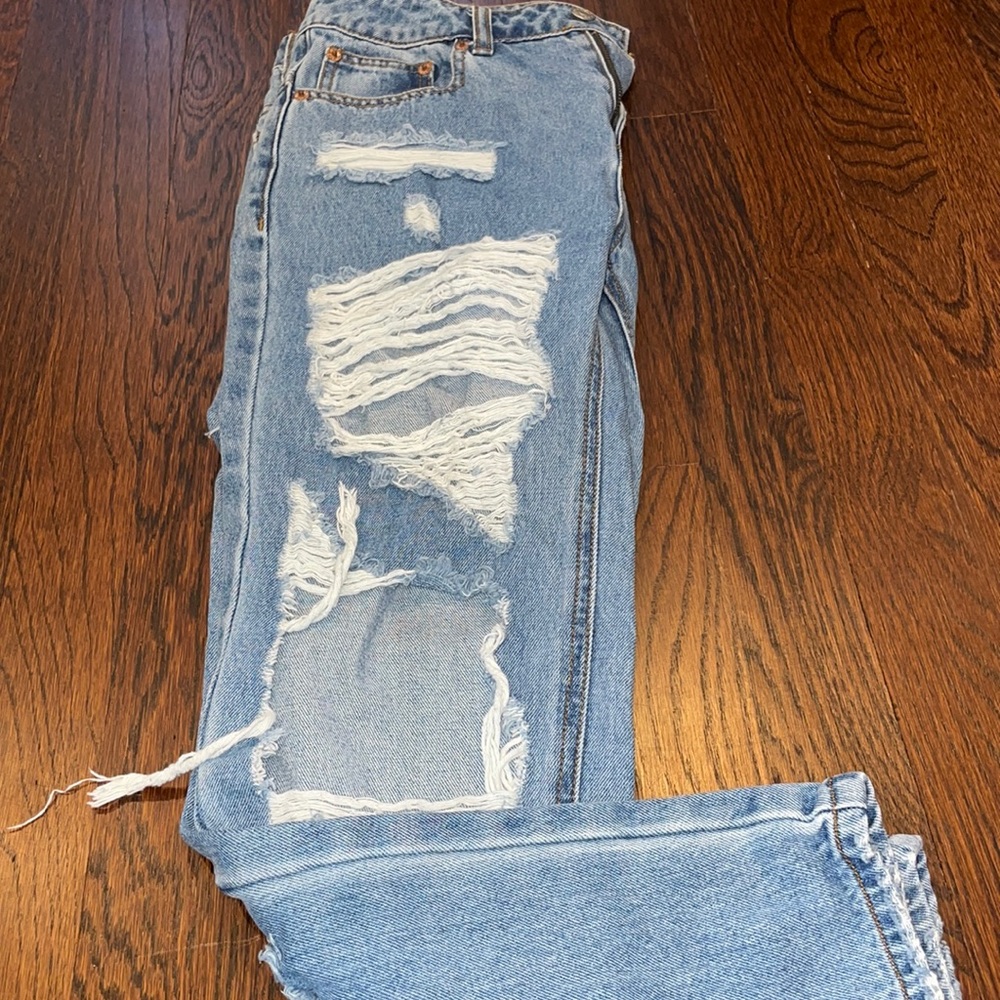 Ripped boyfriend Jeans